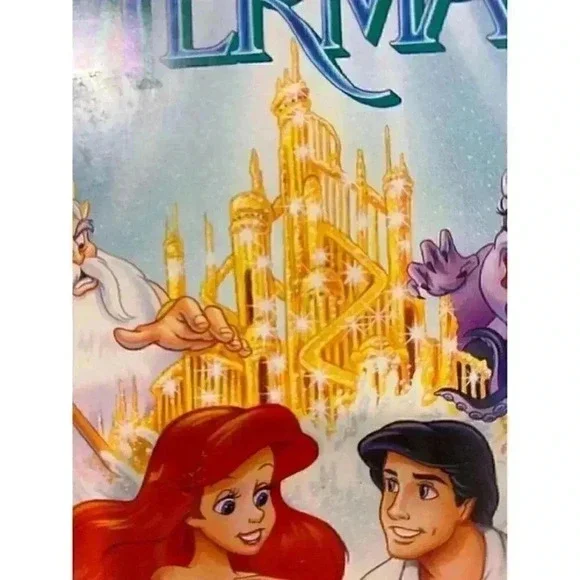 Disney Little Mermaid VHS **special cover ** GUC‎